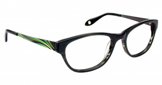 Fysh UK FYSH 3483 Eyeglasses, (918) DARK GREEN