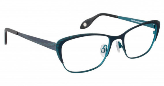 Fysh UK FYSH 3538 Eyeglasses, (508) TURQUOISE