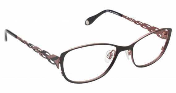 Fysh UK FYSH 3503 Eyeglasses, (913) BLACK ROSE