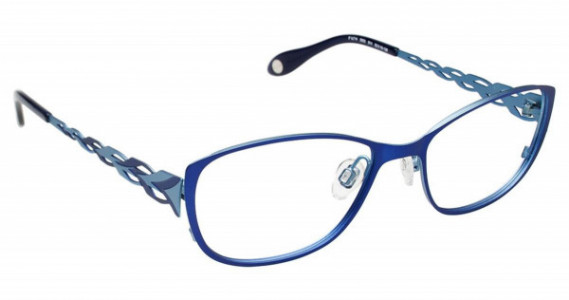 Fysh UK FYSH 3503 Eyeglasses, (914) SAPPHIRE BLUE