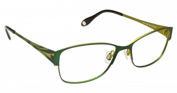 Fysh UK FYSH 3499 Eyeglasses, (626) EMERALD GREEN