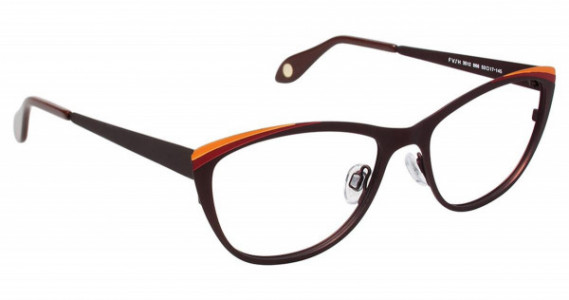 Fysh UK FYSH 3512 Eyeglasses, (866) BROWN