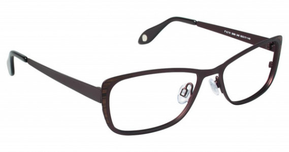 Fysh UK FYSH 3506 Eyeglasses, (349) BROWN