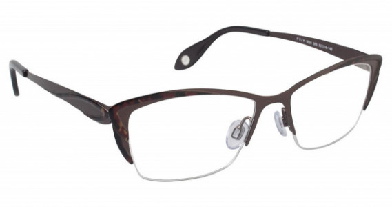 Fysh UK FYSH 3524 Eyeglasses, (305) BROWN