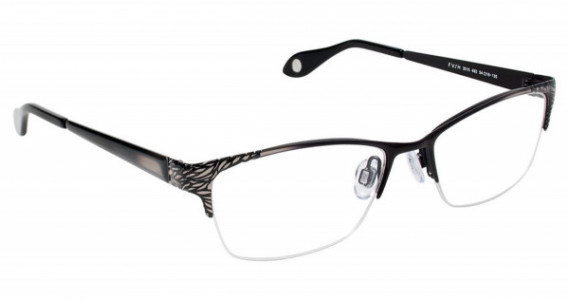 Fysh UK FYSH 3515 Eyeglasses, (493) BLACK