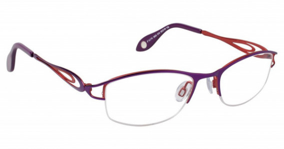 Fysh UK FYSH 3533 Eyeglasses, (810) PURPLE CORAL