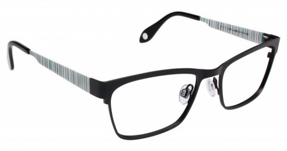 Fysh UK FYSH 3498 Eyeglasses, (862) BLACK