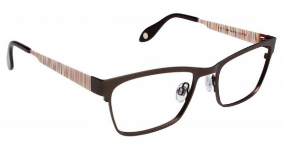 Fysh UK FYSH 3498 Eyeglasses, (863) BROWN