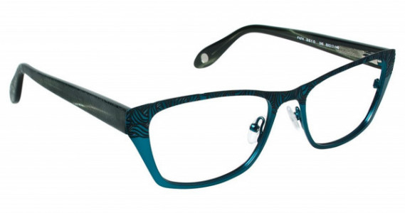 Fysh UK FYSH 3510 Eyeglasses, (245) TEAL
