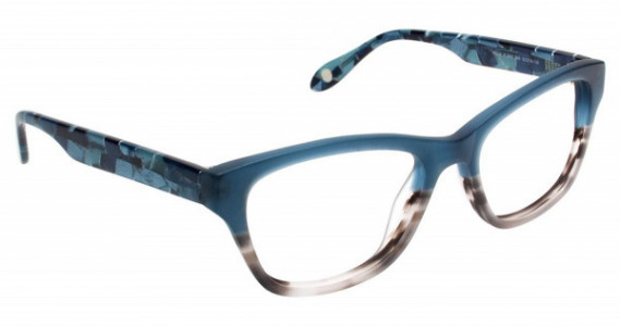 Fysh UK FYSH 3491 Eyeglasses, (849) BLUE GREY
