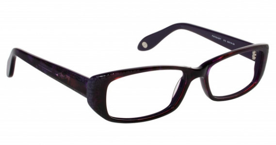 Fysh UK FYSH 3487 Eyeglasses, (513) BURGUNDY