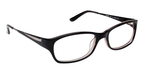 SuperFlex SF-400 Eyeglasses, 2 Black