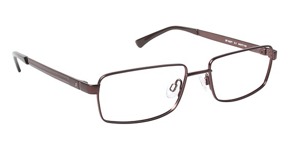 SuperFlex SF-1037T Eyeglasses, 1 BROWN