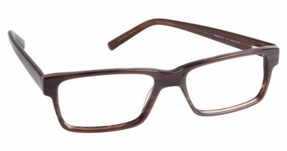 SuperFlex SF-379 Eyeglasses, (1) BROWN