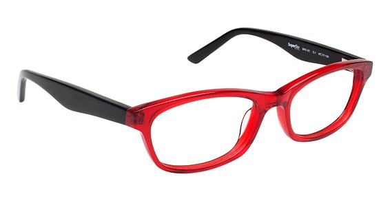 SuperFlex SFK-121 Eyeglasses, 1 RED BLACK