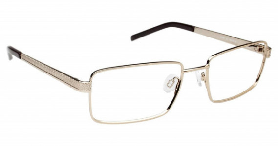 SuperFlex SF-407 Eyeglasses, (1) GOLD