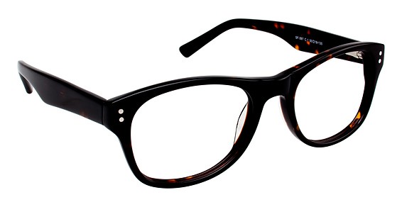 SuperFlex SF-397 Eyeglasses, 1 TORTOISE