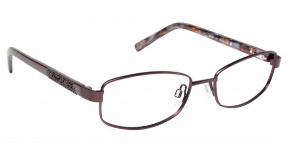 SuperFlex SF-431 Eyeglasses, (1) BROWN