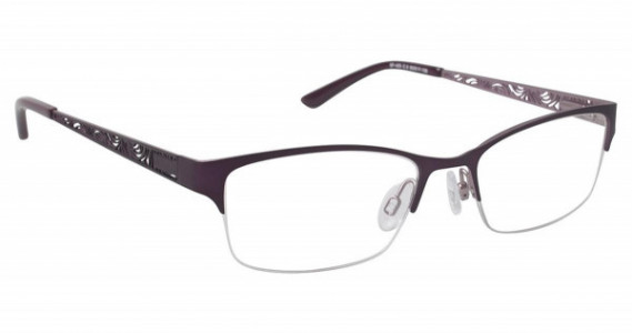 SuperFlex SF-425 Eyeglasses, (3) PURPLE ROSE
