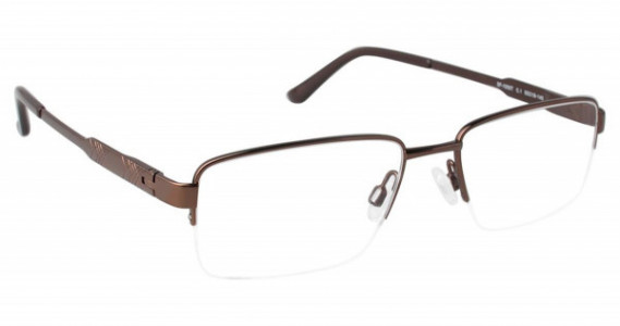 SuperFlex SF-1050T Eyeglasses, (1) BROWN