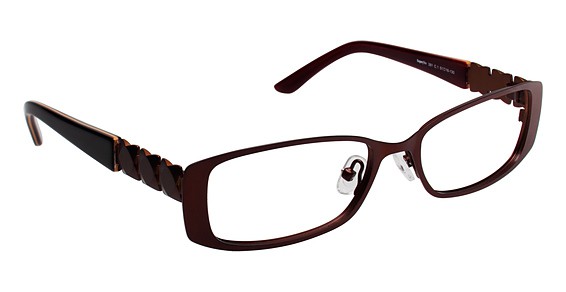 SuperFlex SF-391 Eyeglasses, 1 BROWN