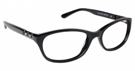 SuperFlex SF-436 Eyeglasses, (2) BLACK