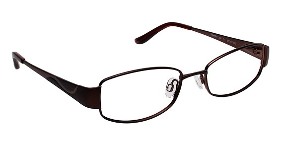SuperFlex SF-396 Eyeglasses, 1 BROWN
