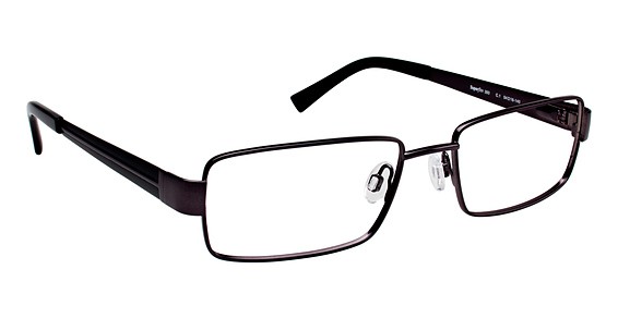 SuperFlex SF-393 Eyeglasses, 1 Charcoal Black