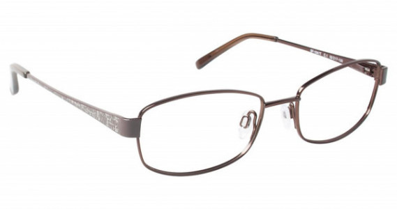 SuperFlex SF-1041T Eyeglasses, (1) BROWN