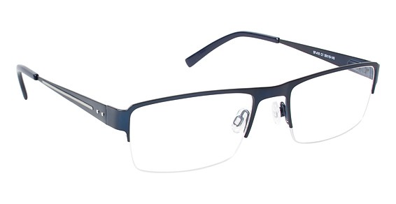 SuperFlex SF-410 Eyeglasses, 1 BLUE