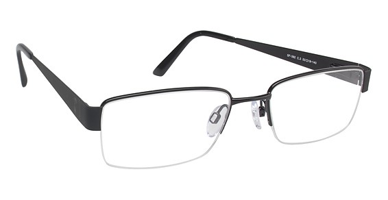 SuperFlex SF-392 Eyeglasses, 3 Black