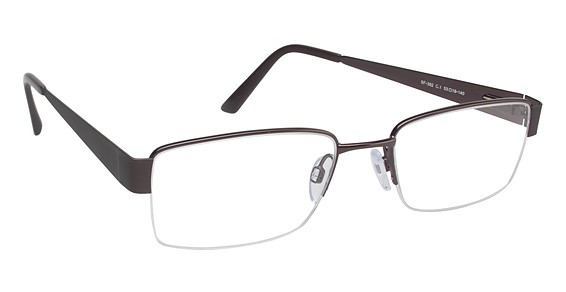 SuperFlex SF-392 Eyeglasses, 1 Brown