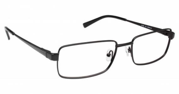 SuperFlex SF-403 Eyeglasses, (3) BLACK