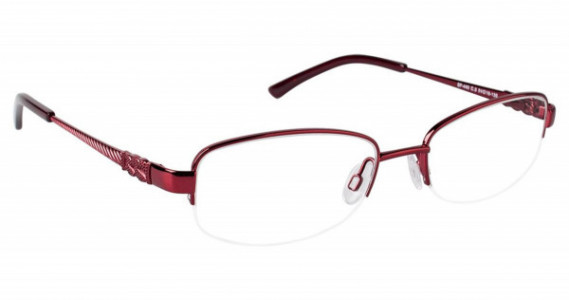 SuperFlex SF-440 Eyeglasses, (3) BURGUNDY