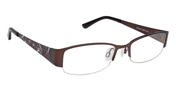 SuperFlex SF-415 Eyeglasses, 1 BROWN
