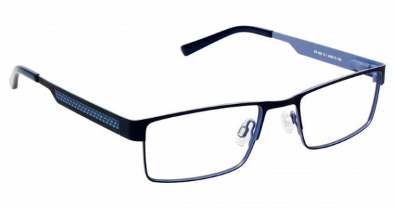 SuperFlex SF-422 Eyeglasses, (1) BLUE