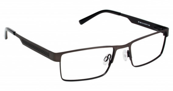 SuperFlex SF-422 Eyeglasses, (3) TAUPE BLACK