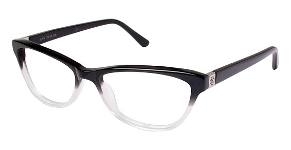Ann Taylor AT316 Eyeglasses, C01 BLACK FADE