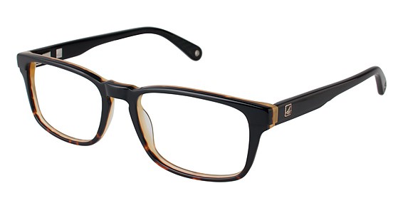 Sperry Top-Sider Amagansett Eyeglasses, C01 BLACK/TORTOISE