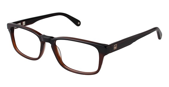 Sperry Top-Sider Amagansett Eyeglasses, C02 DARK BROWN