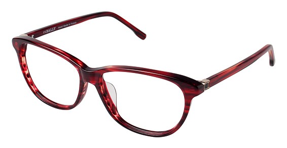 Bally BY1024A Eyeglasses, C03 RED TORTOISE
