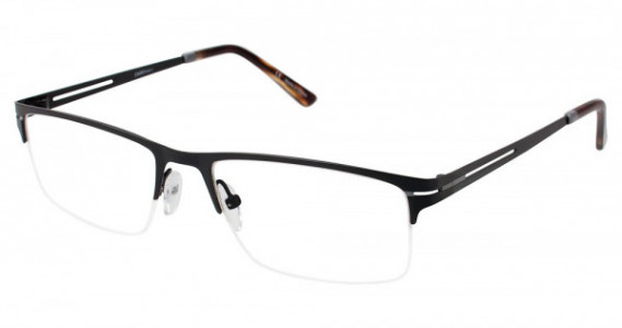 L'Amy Mathis Eyeglasses, C01 MATTE BLACK