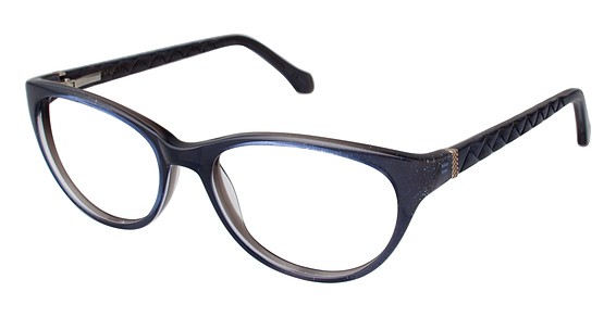 Nicole Miller Gansevoort Eyeglasses, C03 NAVY BLUE