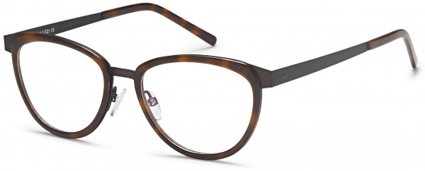 Menizzi M3079 Eyeglasses, 03-Tortoise/Brown