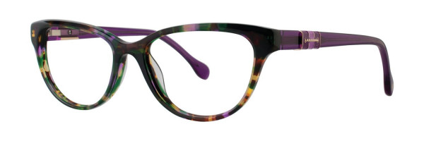 Lilly Pulitzer Captiva Eyeglasses, Purple Havana