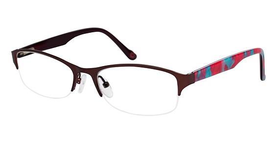 Hot Kiss HK48 Eyeglasses, BRN Brown