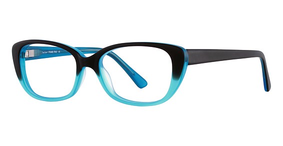 Miyagi 2561 Sydney Eyeglasses, 1 Black/Turquoise