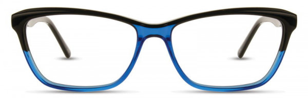 Adin Thomas AT-326 Eyeglasses, 2 - Cobalt / Black