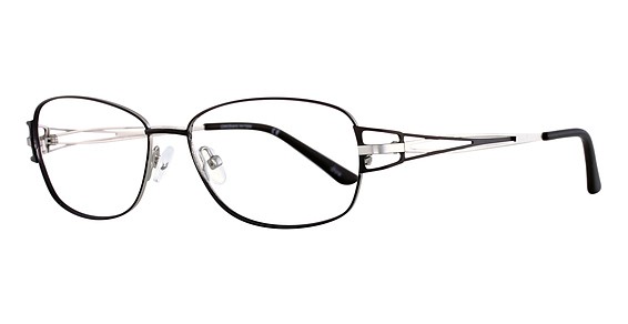 Cote D'Azur CDA 240 Eyeglasses, 1 Black/Silver