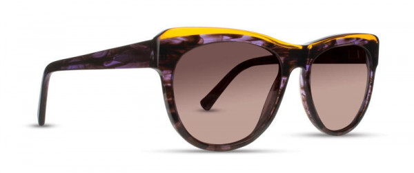Cinzia Designs Amalfi Sunglasses, 1 - Plum Demi / Amber